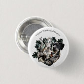 German Wirehaire Pointer Ronde Button 3,2 Cm (Voorkant /achterkant)