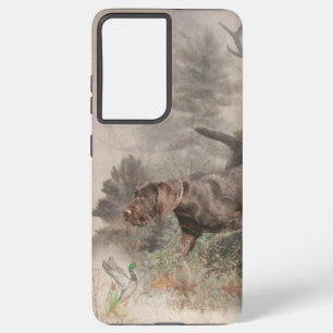 German Wirehaire Pointer Samsung Galaxy Hoesje
