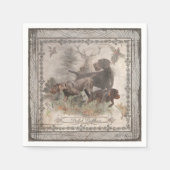 German Wirehaire Pointer Servet (Voorkant)