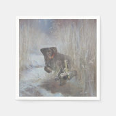 German Wirehaire Pointer Servet (Voorkant)