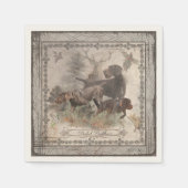 German Wirehaire Pointer Servet (Voorkant)