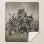 German Wirehaire Pointer Sherpa Deken (Voorkant)