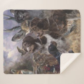 German Wirehaire Pointer Sherpa Deken (Voorkant (horizontaal))