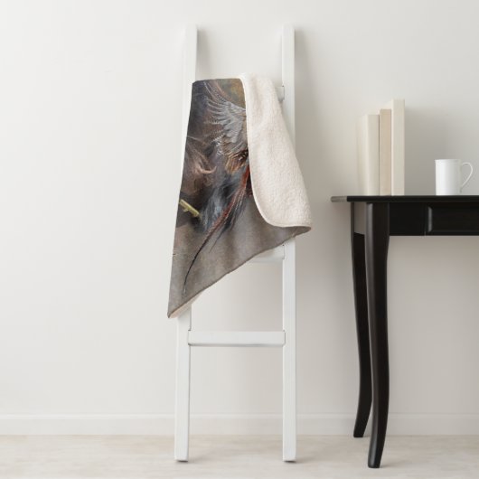 German Wirehaire Pointer Sherpa Deken (In situ)