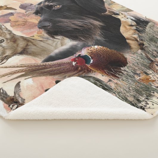 German Wirehaire Pointer Sherpa Deken (3/4)