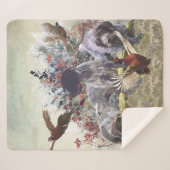 German Wirehaire Pointer Sherpa Deken (Voorkant (horizontaal))