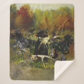 German Wirehaire Pointer Sherpa Deken (Voorkant)