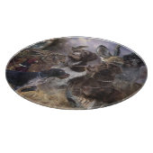 German Wirehaire Pointer Snijplank (Hoek)