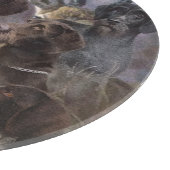 German Wirehaire Pointer Snijplank (Hoek)