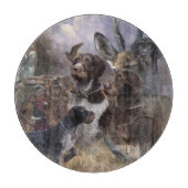 German Wirehaire Pointer Snijplank (Voorkant)