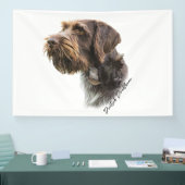 German Wirehaire Pointer Spandoek (Beurs)