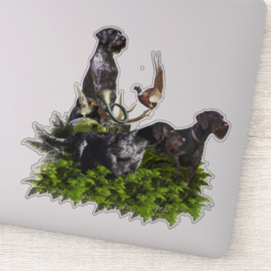 German Wirehaire Pointer Sticker