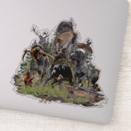 German Wirehaire Pointer Sticker