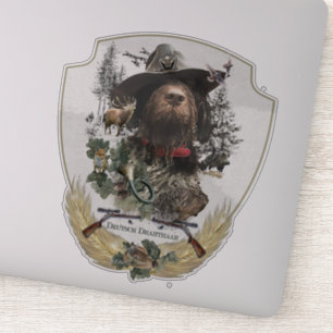 German Wirehaire Pointer Sticker