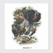 German Wirehaire Pointer Sticker (Vel)