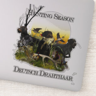 German Wirehaire Pointer Sticker