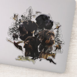 German Wirehaire Pointer Sticker