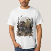 German Wirehaire Pointer T-shirt (Voorkant)