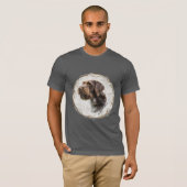 German Wirehaire Pointer T-shirt (Voorkant volledig)