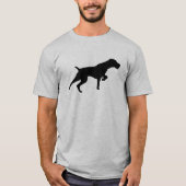 German Wirehaire Pointer T-shirt (Voorkant)