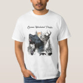 German Wirehaire Pointer T-shirt (Voorkant)