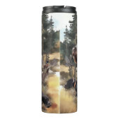 German Wirehaire Pointer Thermosbeker (Achterkant)