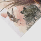 German Wirehaire Pointer Tissuepapier (Detail)