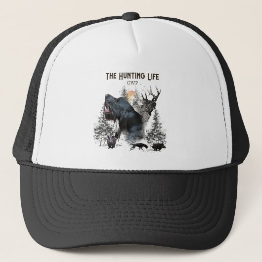 German Wirehaire Pointer Trucker Pet (Voorkant)