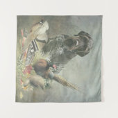 German Wirehaire Pointer Wandkleed (Voorkant (horizontaal))