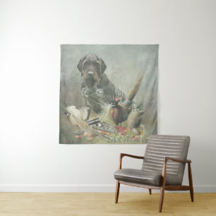 German Wirehaire Pointer Wandkleed