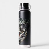 German Wirehaire Pointer Waterfles (Achterkant)