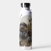 German Wirehaire Pointer Waterfles (Links)