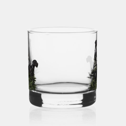 German Wirehaire Pointer Whisky Glas (Rechts)