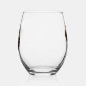 German Wirehaire Pointer Wijnglas Zonder Voet (Links)