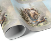 German Wirehaired Pointer Cadeaupapier (Rol Hoek)