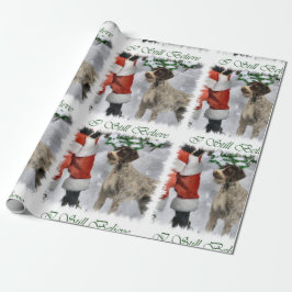 German Wirehaired Pointer Christmas Cadeaupapier