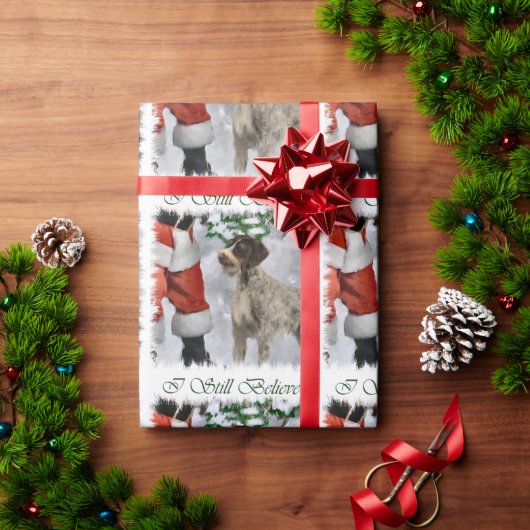 German Wirehaired Pointer Christmas Cadeaupapier (Feestdagen Geschenken)