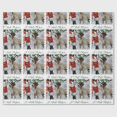 German Wirehaired Pointer Christmas Cadeaupapier (Vlak)