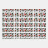 German Wirehaired Pointer Christmas Inpakpapier Vel (Voorkant 3)