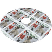 German Wirehaired Pointer Christmas Kerstboom Rok (Gekanteld)