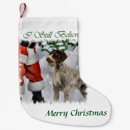 German Wirehaired Pointer Christmas Kleine Kerstsok