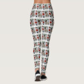 German Wirehaired Pointer Christmas Leggings (Achterkant)