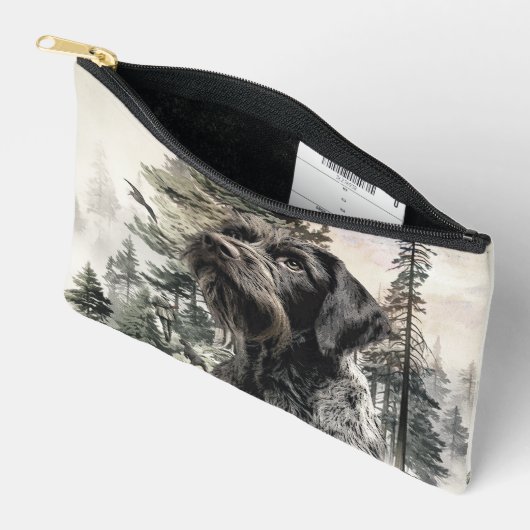 German Wirehaired Pointer Etui (Open)