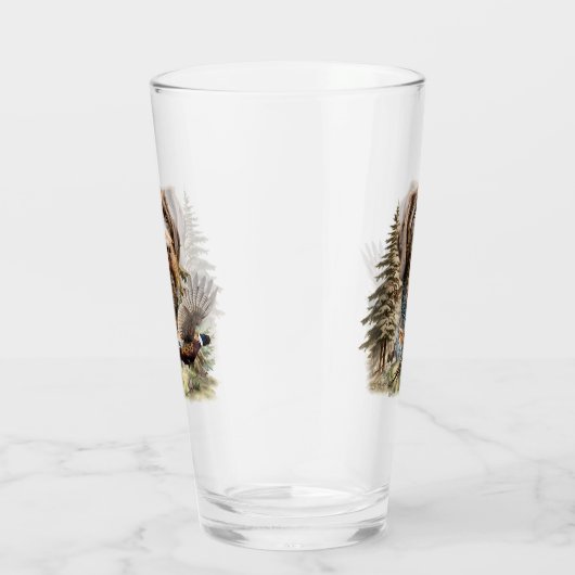 German Wirehaired Pointer Glas (Rechts)