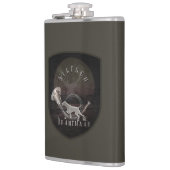 German Wirehaired Pointer Heupfles (Links)