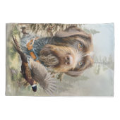 German Wirehaired Pointer Kussensloop (Achterkant)