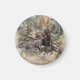 German Wirehaired Pointer Magneet