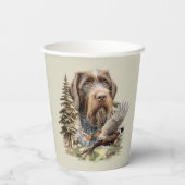 German Wirehaired Pointer Papieren Bekers (Achterkant)