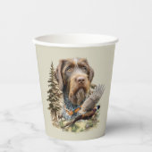 German Wirehaired Pointer Papieren Bekers (Voorkant)