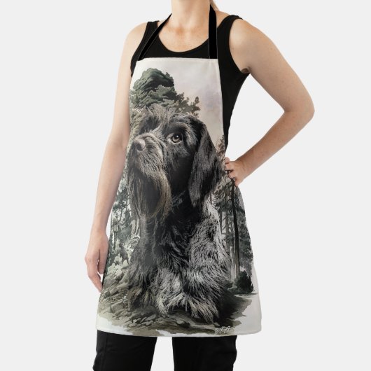 German Wirehaired Pointer Schort (Insitu)